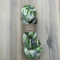 Tricolor Gr�n/Lilla - 100 g