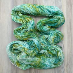 Tricolor Gul/Turkis - 100 g